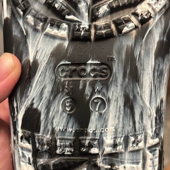 Crocs Adult Classic Graphic Two-Strap Slide Sandals - Picture 5 of 5